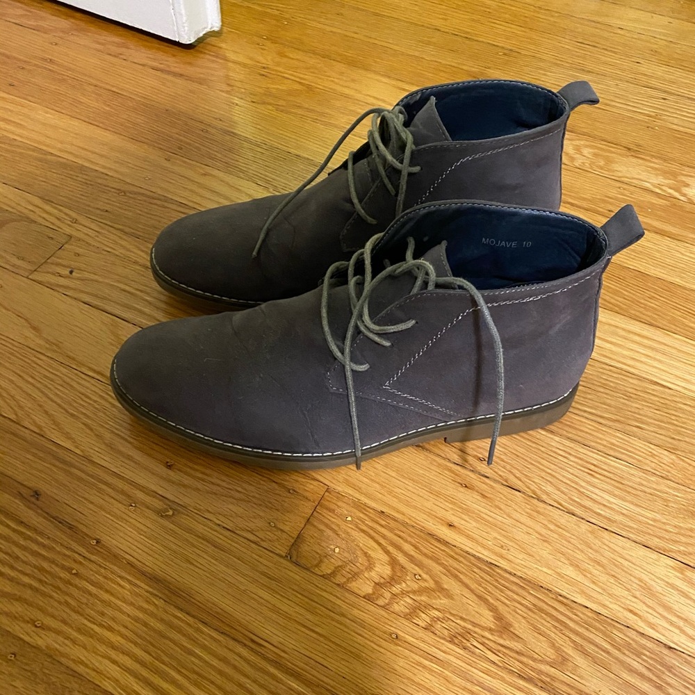 Braveman Grey Suede Size 10 men’s